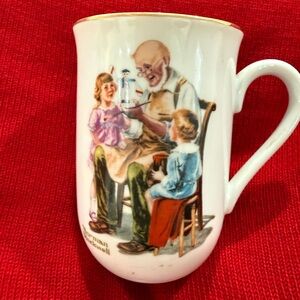 The Toymaker Norman Rockwell Mug